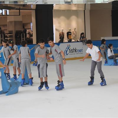 Suleimaniah Students Go Ice Skating